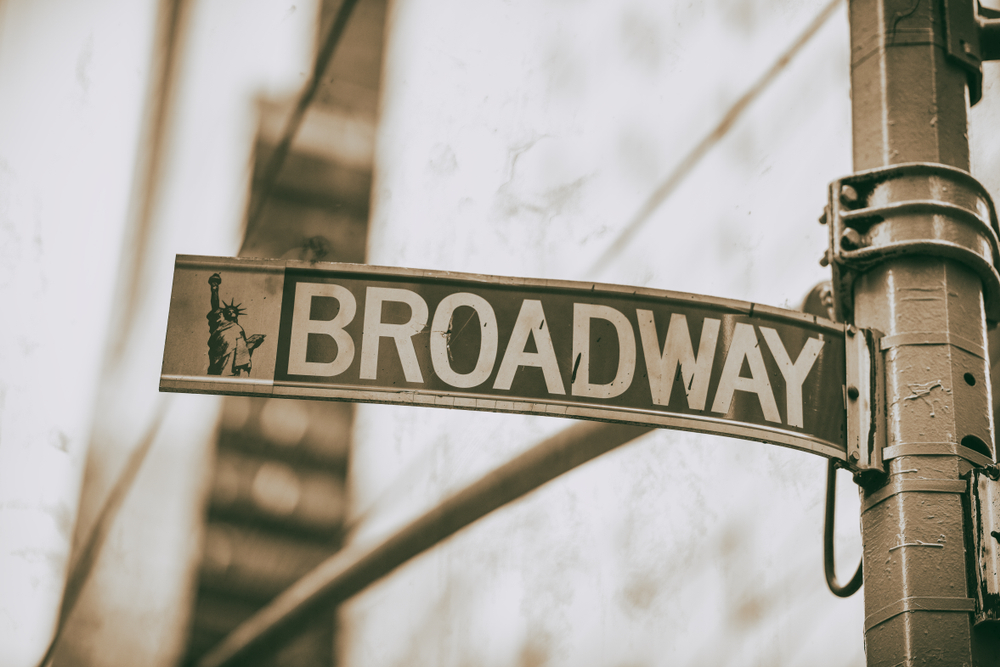Broadway Street Sign
