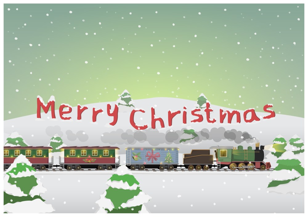 Merry Christmas Train